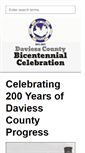 Mobile Screenshot of daviess200.org